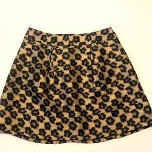 Banana Republic cheetah skirt size 4